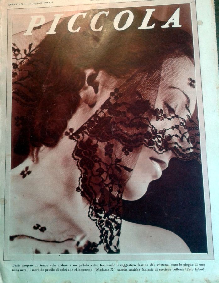 PICCOLA magazine side cover Issue 4 25 January 1938