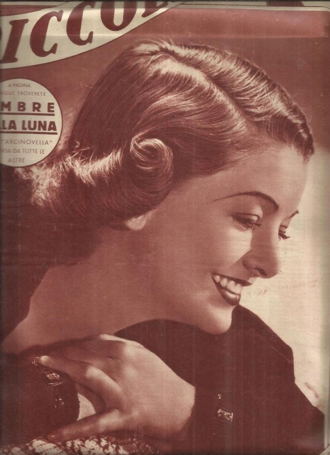 PICCOLA magazine side cover Issue 32 9 August 1938