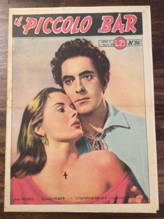 PICCOLO BAR magazine side cover Issue 86 1 March 1949