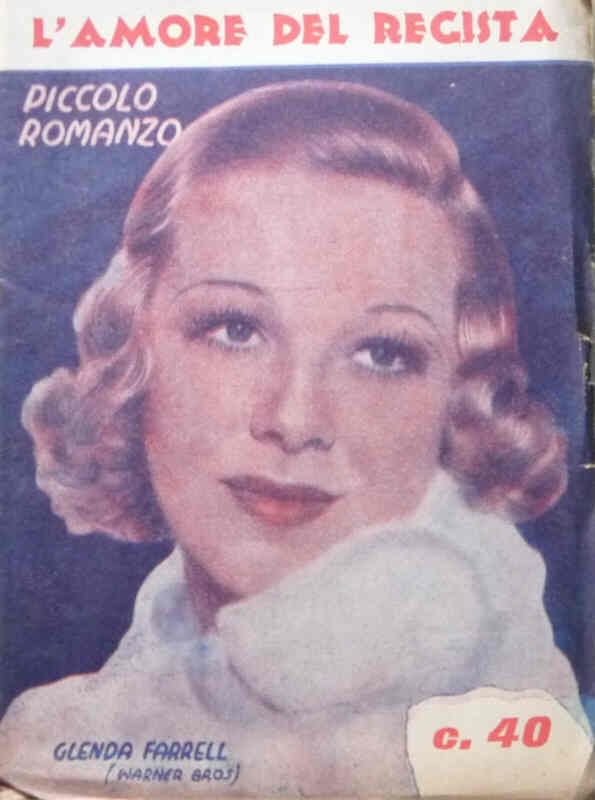PICCOLO ROMANZO magazine side cover Issue 1  1941