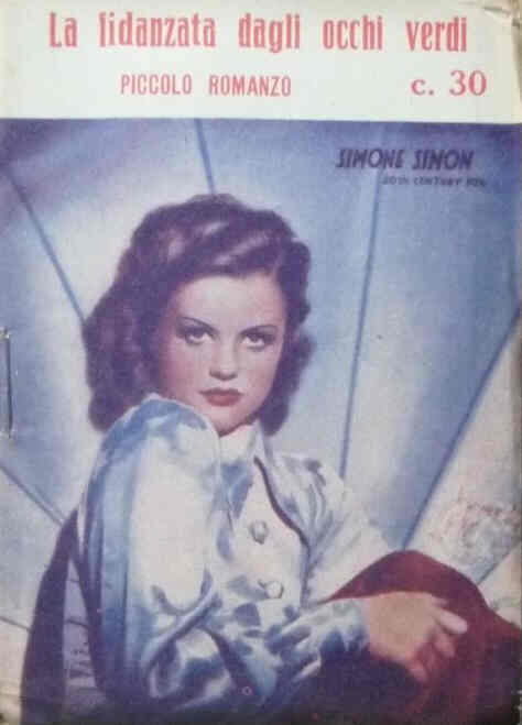 PICCOLO ROMANZO magazine side cover Issue 6  1941