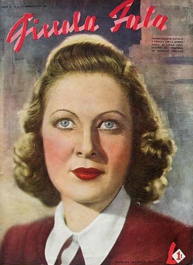 PICCOLA FATA magazine side cover Issue 4 15 February 1934
