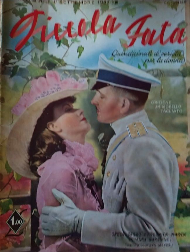 PICCOLA FATA magazine side cover Issue 17 1 September 1935