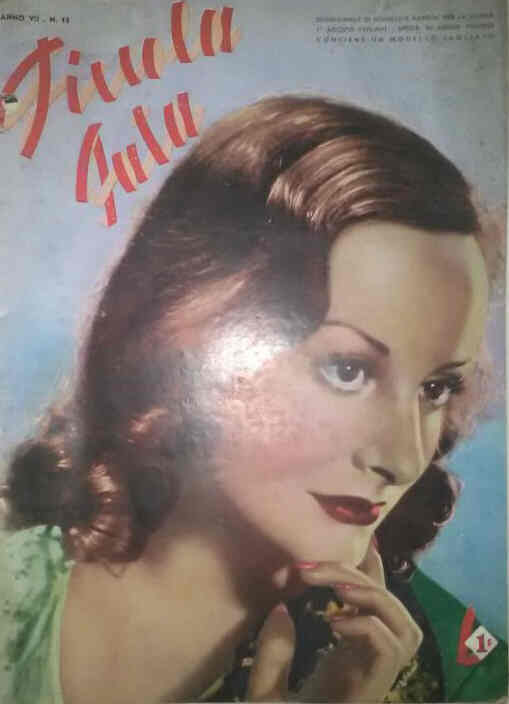 PICCOLA FATA magazine side cover Issue 16  August 1939