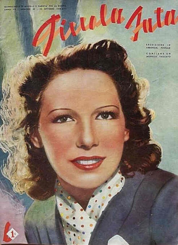 PICCOLA FATA magazine side cover Issue 20 15 October 1939