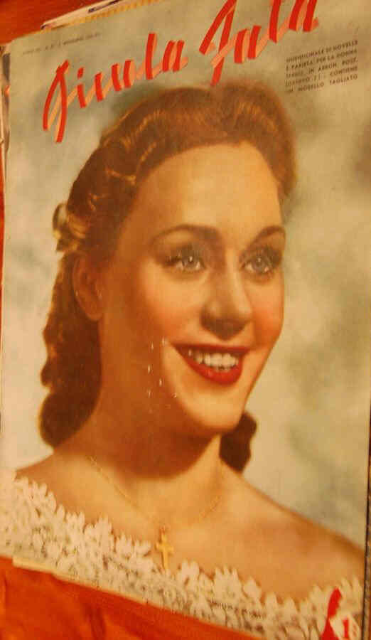 PICCOLA FATA magazine side cover Issue 21  November 1940