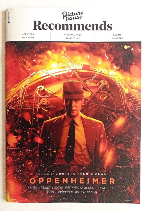 PICTURE HOUSE RECOMMENDS magazine side cover  May/July 2023