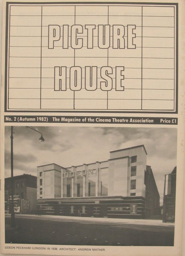 PICTURE HOUSE magazine side cover Issue 2 Autumn 1982