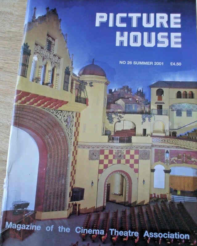 PICTURE HOUSE magazine side cover Issue 26 Summer 2001