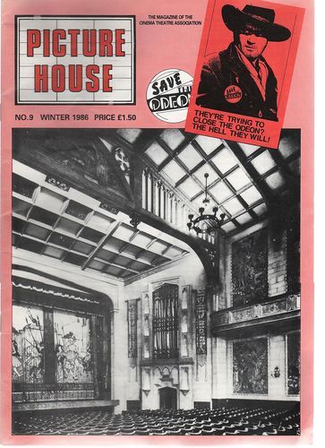 PICTURE HOUSE magazine side cover Issue 9 Winter 1986