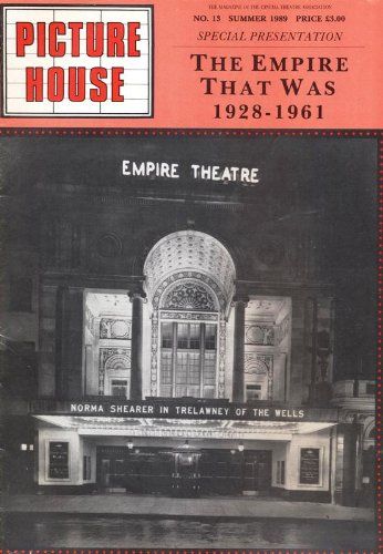 PICTURE HOUSE magazine side cover Issue 13 Summer 1989