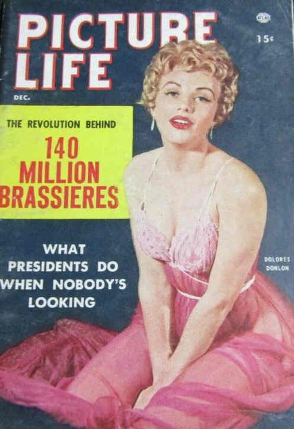 PICTURE LIFE magazine side cover  December 1954