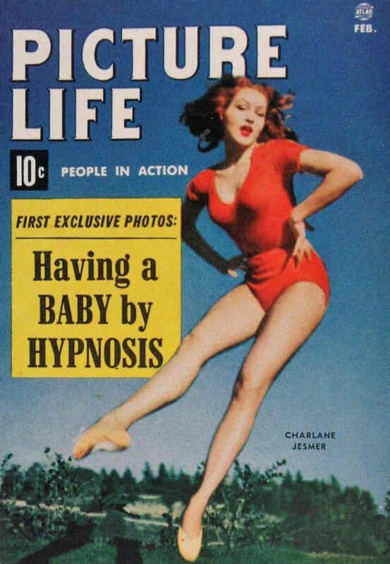 PICTURE LIFE magazine side cover Issue 1  February 1954
