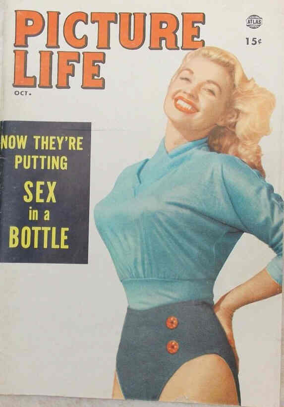 PICTURE LIFE magazine side cover  October 1955