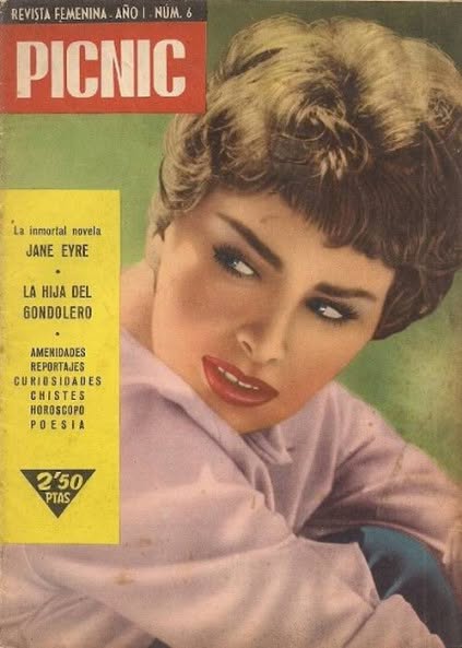 PICNIC magazine side cover Issue 6  March 1959