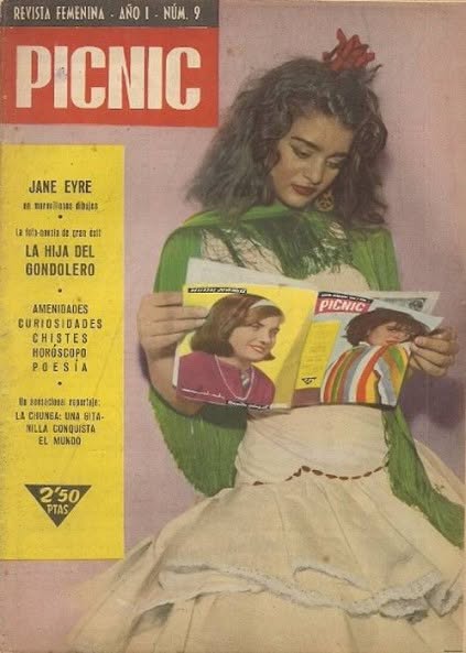 PICNIC magazine side cover Issue 9  March 1959