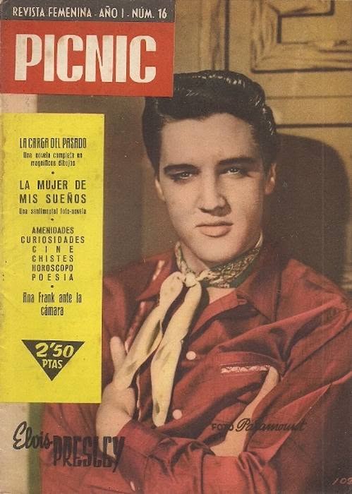PICNIC magazine side cover Issue 16  May 1959