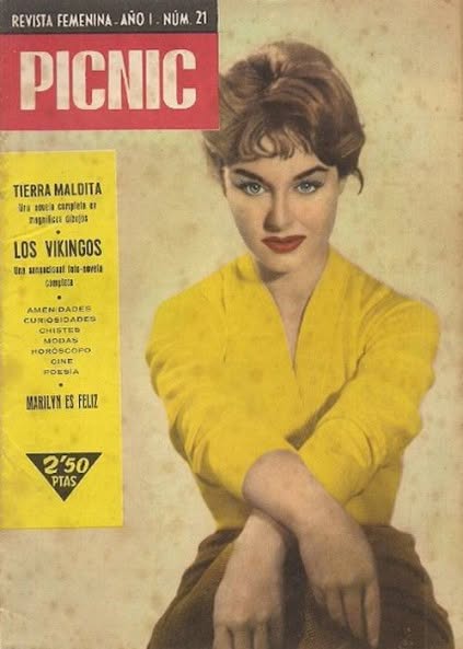 PICNIC magazine side cover Issue 21  June 1959