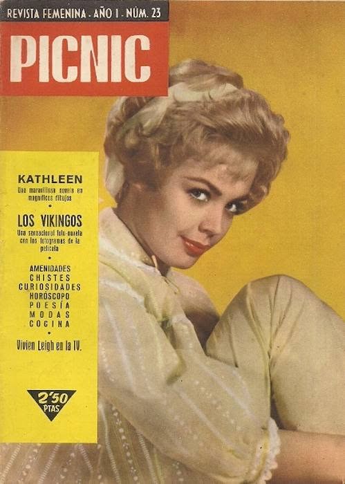 PICNIC magazine side cover Issue 23  July 1959