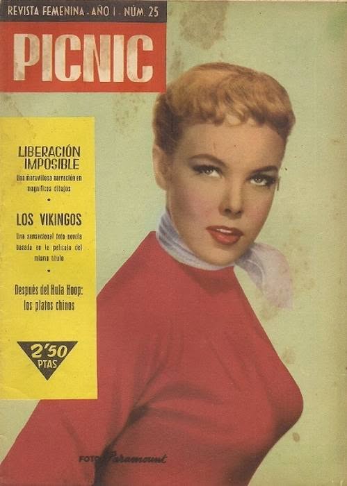 PICNIC magazine side cover Issue 25  July 1959
