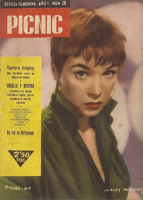 PICNIC magazine side cover Issue 28  August 1959