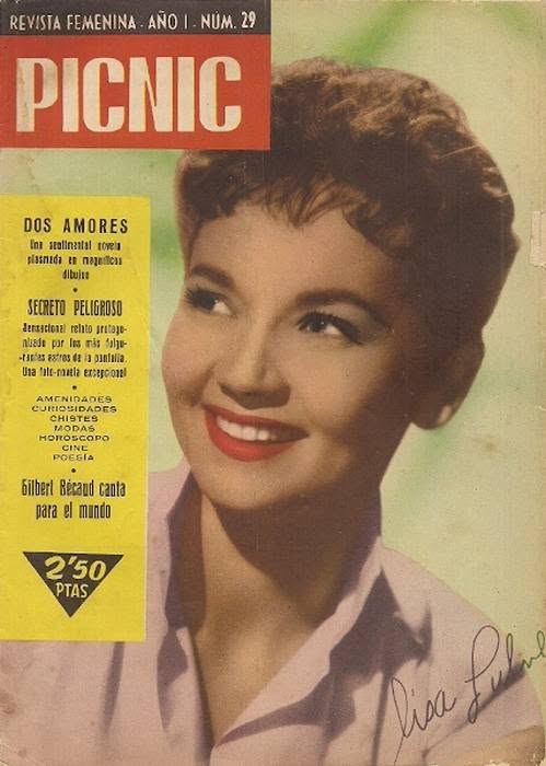 PICNIC magazine side cover Issue 29  August 1959