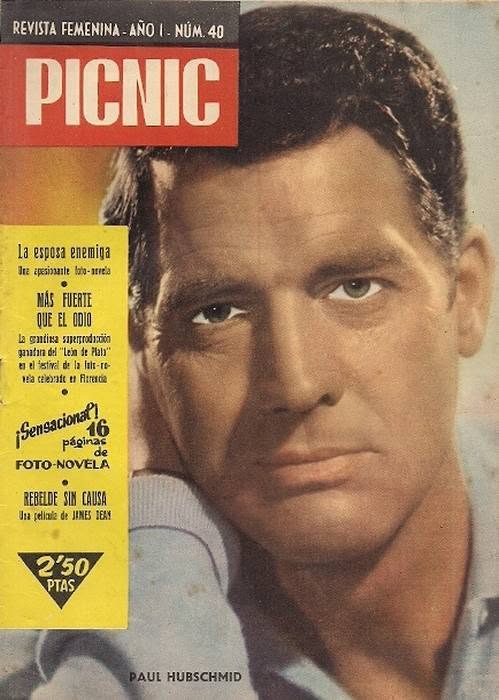 PICNIC magazine side cover Issue 40  October 1959