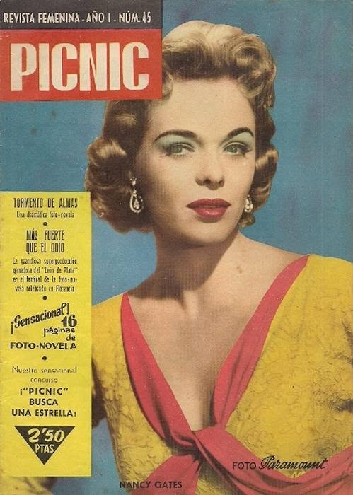 PICNIC magazine side cover Issue 45  December 1959