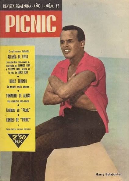 PICNIC magazine side cover Issue 47  December 1959