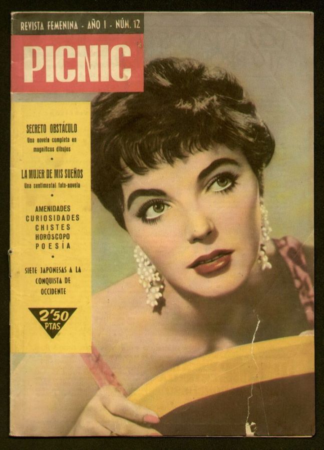PICNIC magazine side cover Issue 12   1959
