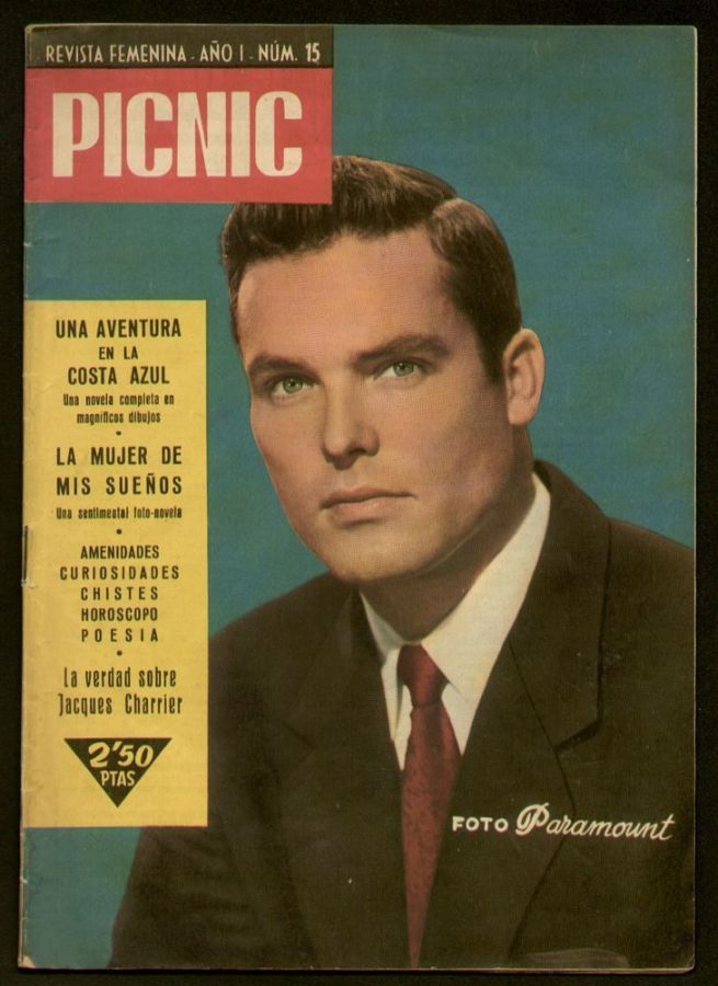 PICNIC magazine side cover Issue 15   1959