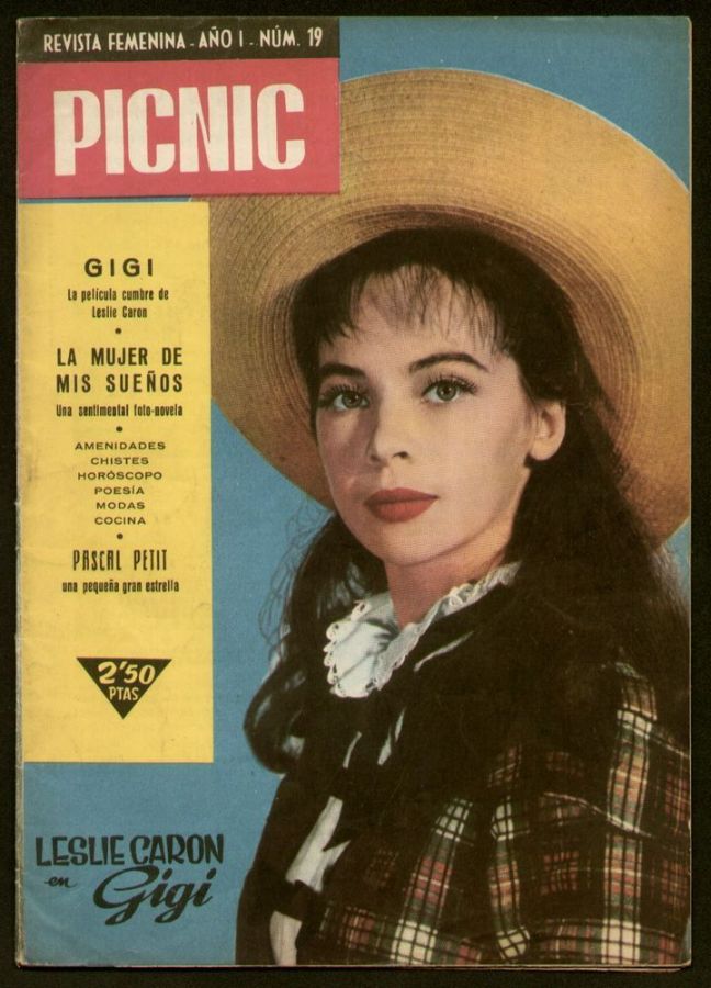 PICNIC magazine side cover Issue 19   1959