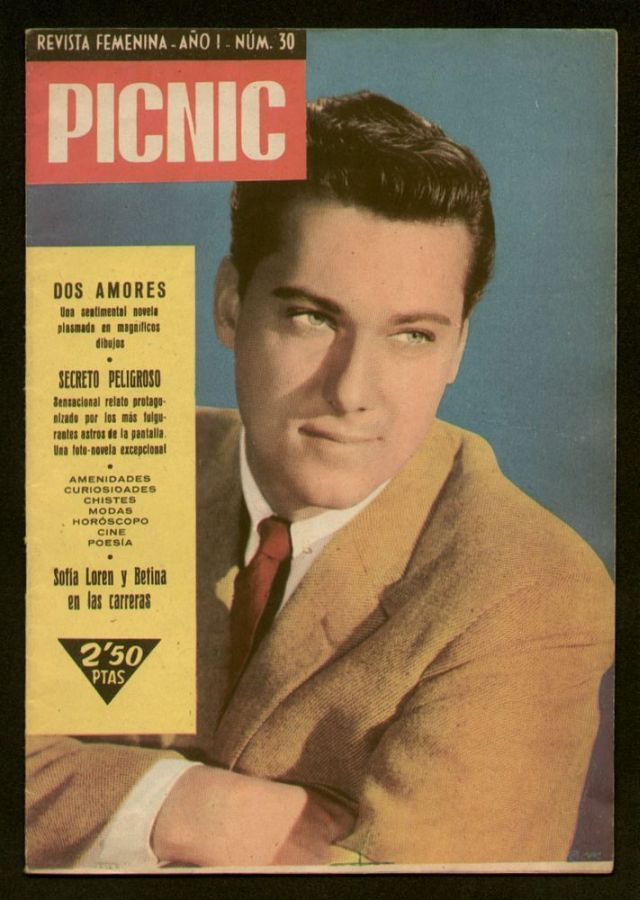 PICNIC magazine side cover Issue 30   1959
