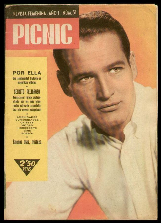PICNIC magazine side cover Issue 31   1959