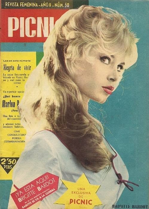 PICNIC magazine side cover Issue 50  January 1960