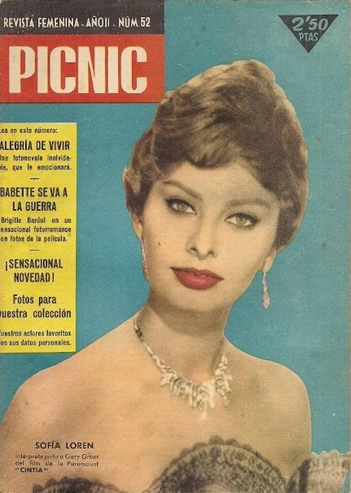 PICNIC magazine side cover Issue 52  January 1960