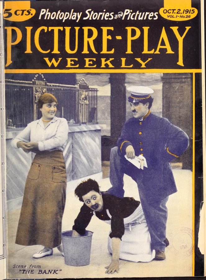 PICTURE-PLAY WEEKLY magazine side cover Issue 26 2 October 1915