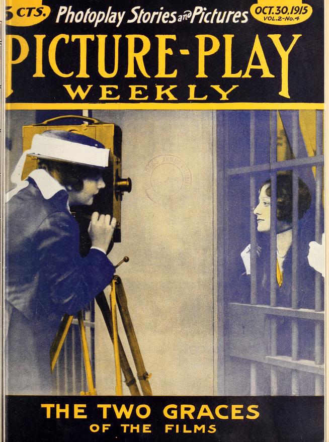 PICTURE-PLAY WEEKLY magazine side cover Issue 30 30 October 1915
