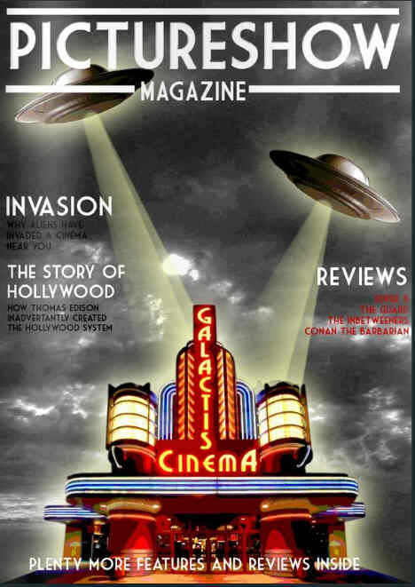 PICTURESHOW MAGAZINE magazine side cover Issue 1 September 2011