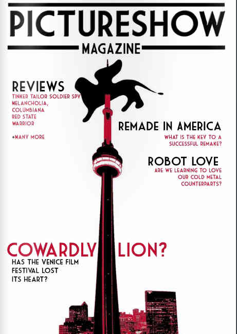 PICTURESHOW MAGAZINE magazine side cover Issue 2 October 2011