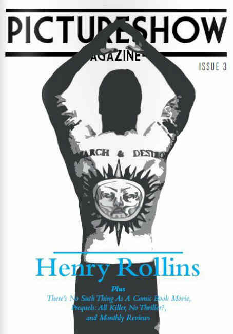 PICTURESHOW MAGAZINE magazine side cover Issue 3 November 2011