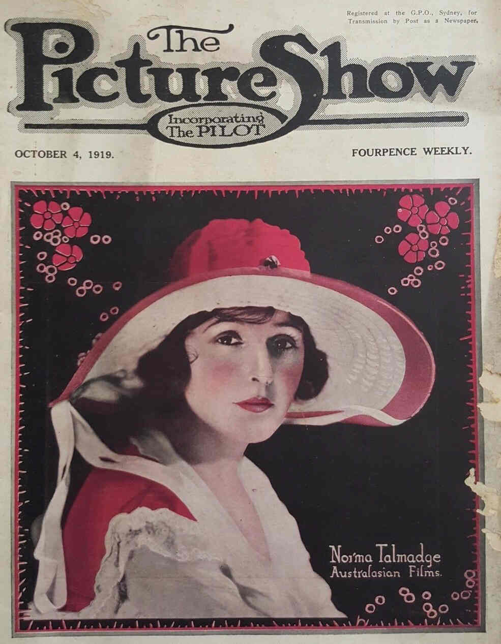 PICTURE SHOW |THE magazine side cover 4 October 1919