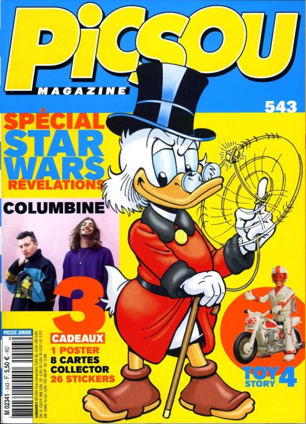 PICSOU MAGAZINE magazine side cover Issue 543  May 2019