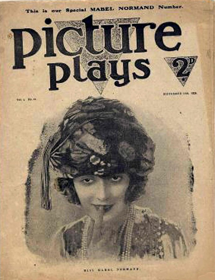 PICTURE PLAYS magazine side cover 18 September 1920