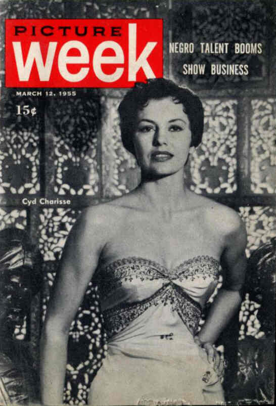 PICTURE WEEK magazine side cover Issue 3 12 March 1955