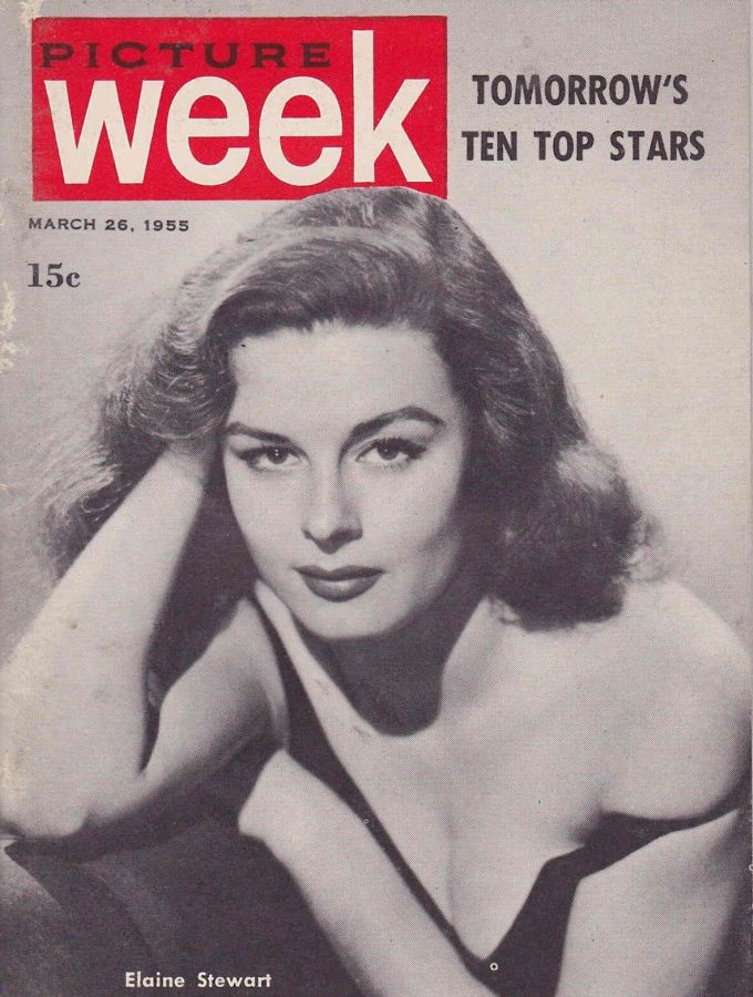 PICTURE WEEK magazine side cover Issue 5 26 March 1955