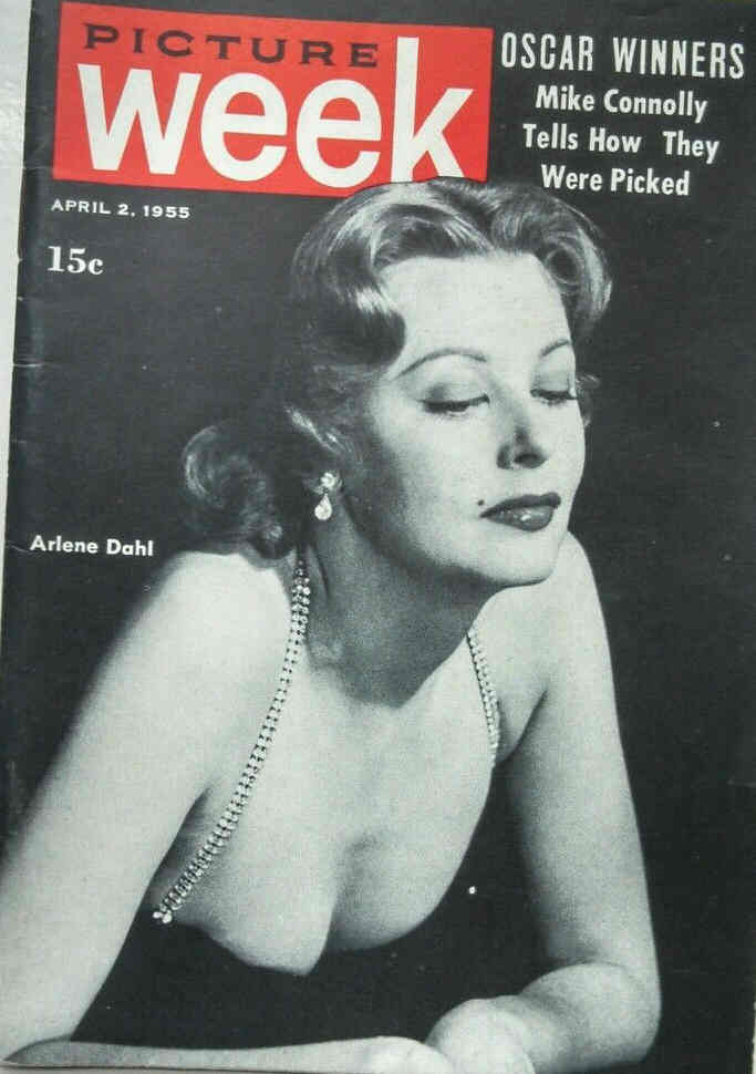 PICTURE WEEK magazine side cover Issue 6 2 April 1955