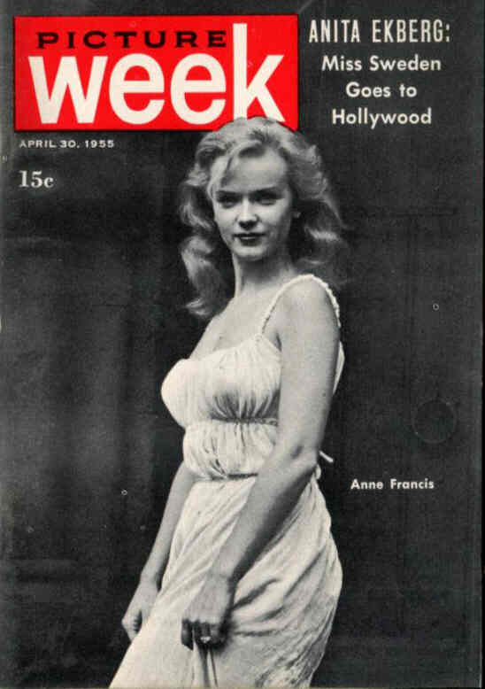 PICTURE WEEK magazine side cover Issue 10 30 April 1955