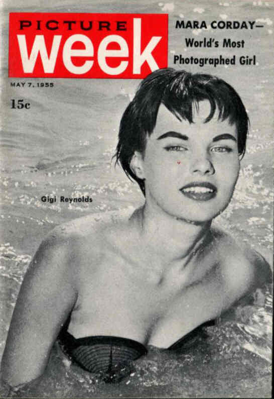 PICTURE WEEK magazine side cover Issue 11 7 May 1955