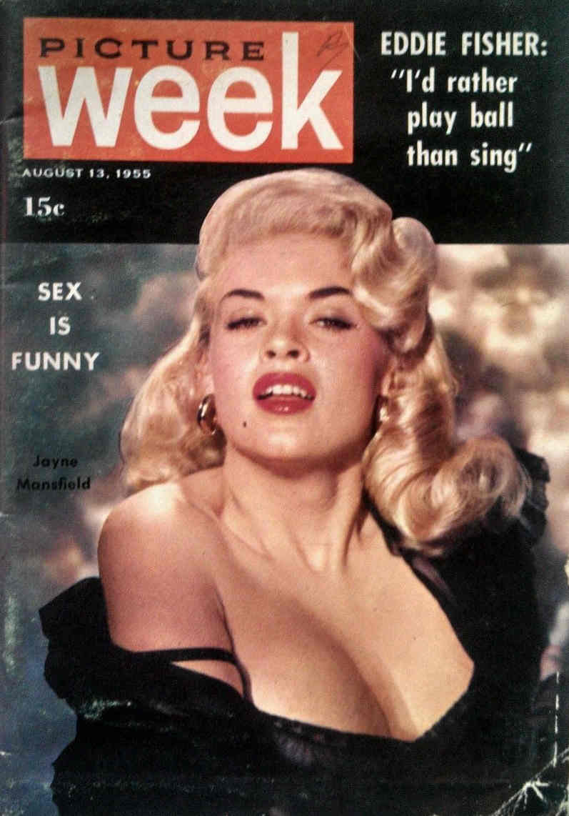 PICTURE WEEK magazine side cover 13 August 1955